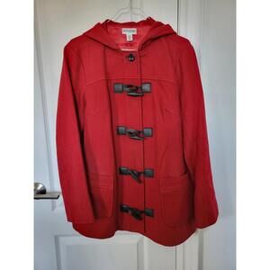Motherhood Maternity Red Jacket Size Medium